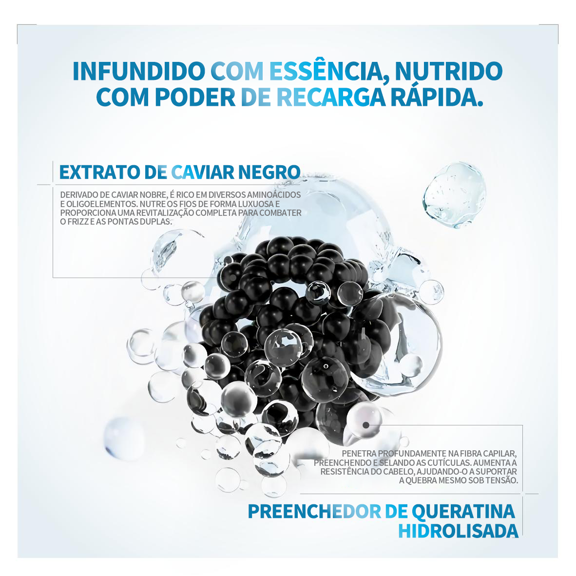 Spring Origin Máscara Capilar de Caviar e Colágeno